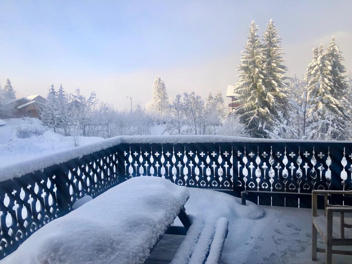 Le Chalet De Nabor Les Gets Exteriör bild