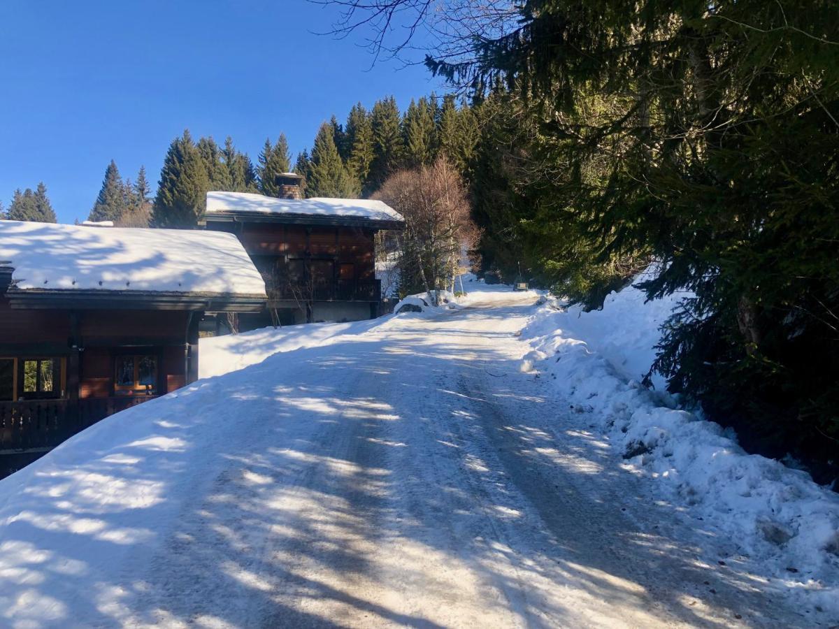 Le Chalet De Nabor Les Gets Exteriör bild