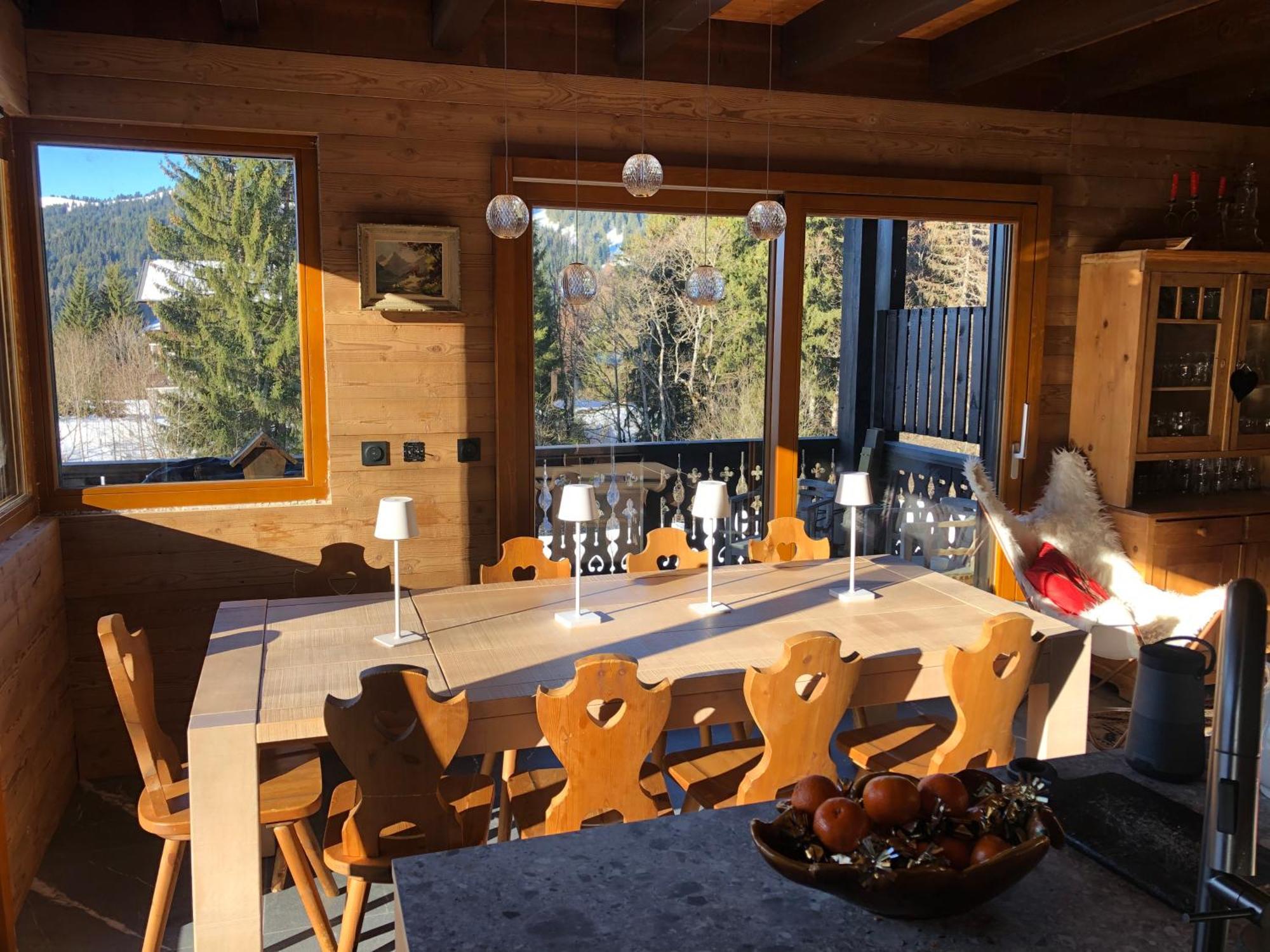 Le Chalet De Nabor Les Gets Exteriör bild