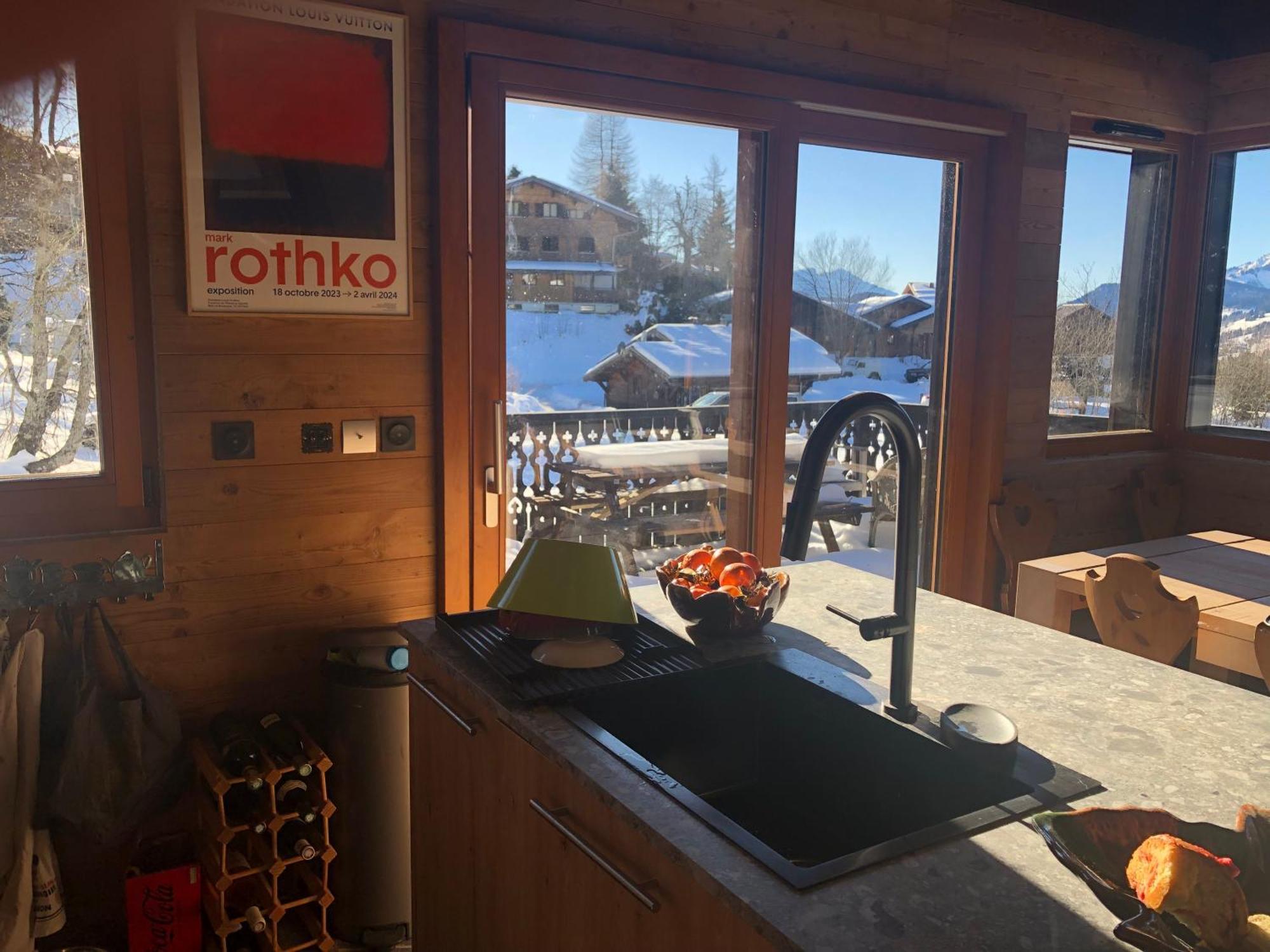 Le Chalet De Nabor Les Gets Exteriör bild