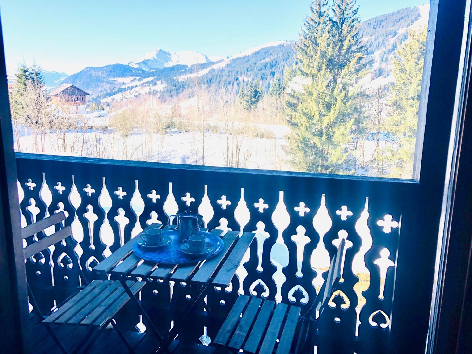 Le Chalet De Nabor Les Gets Exteriör bild