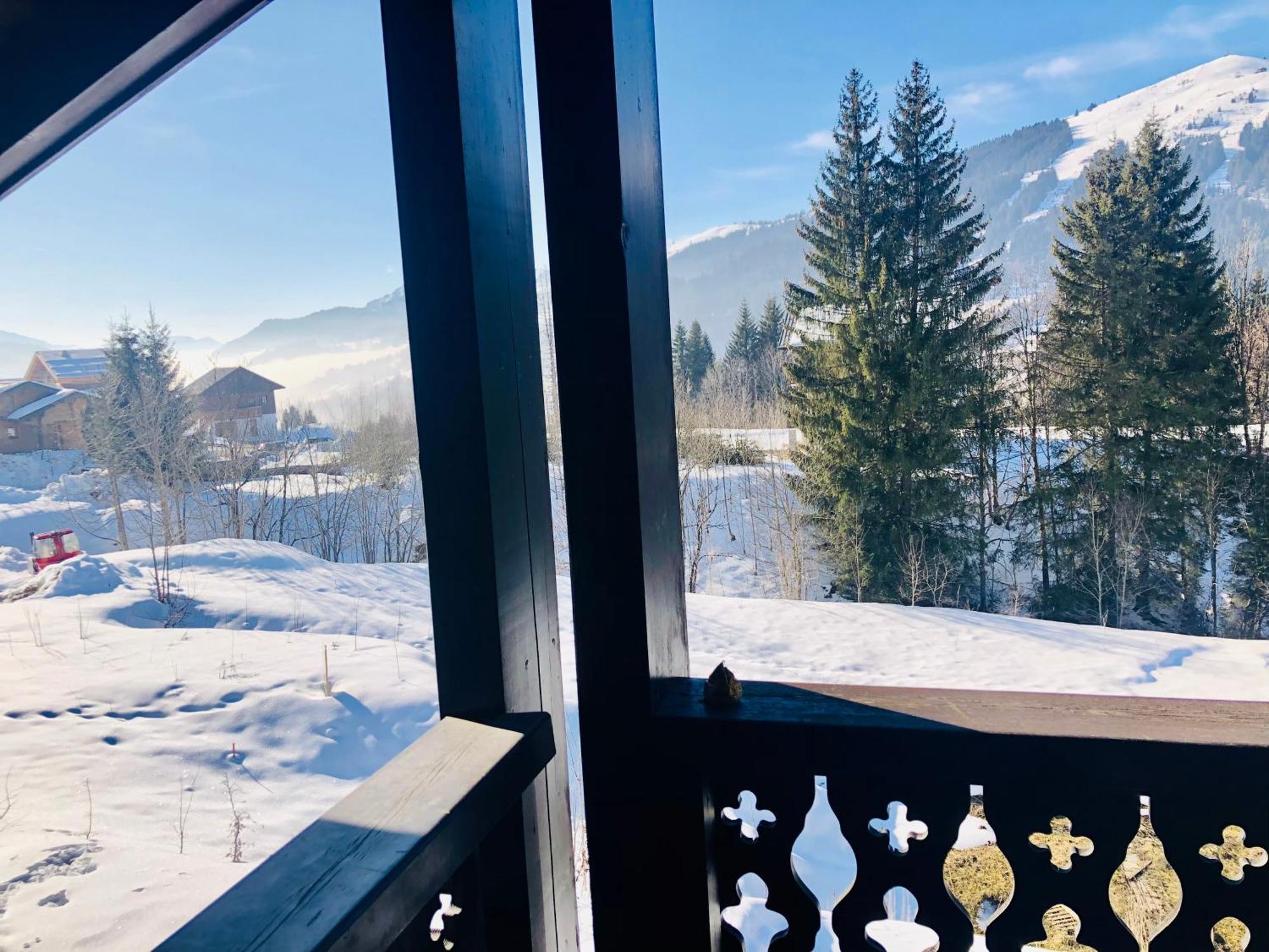 Le Chalet De Nabor Les Gets Exteriör bild