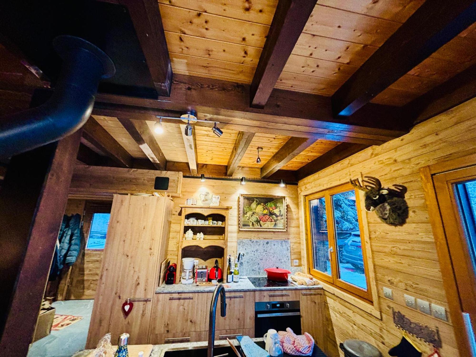 Le Chalet De Nabor Les Gets Exteriör bild