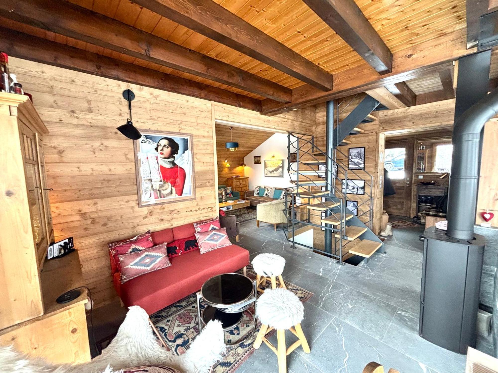 Le Chalet De Nabor Les Gets Exteriör bild